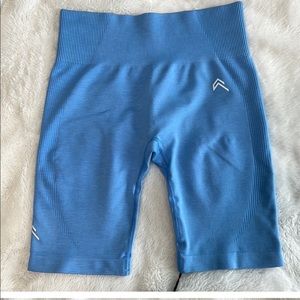 ONER ACTIVE BLUE MARL CLASSIC SEAMLESS BIKER SHORTS